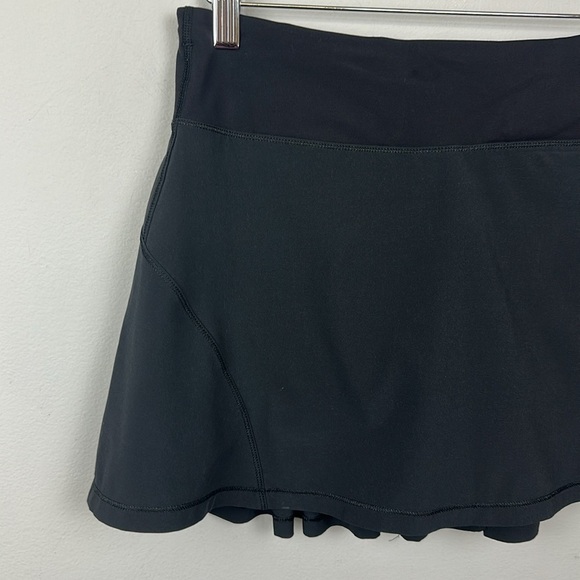 Lululemon Circuit Breaker Skirt Black Sz 4 - Picture 9 of 16